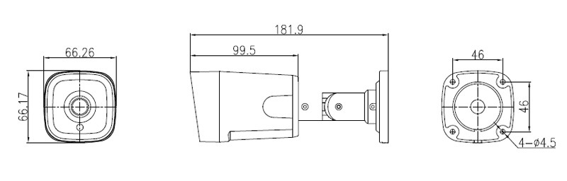 SN-IPR5122CSBN-B 2MP IR Bullet Network Camera NDAA Compliant